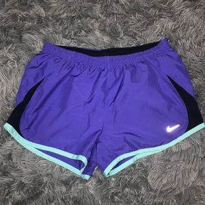 Retro-Looking Indigo Nike Shorts